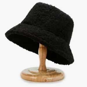 Gorgeous Fall Winter Wool Sherpa Style Bucket Hat Adjustable Unique